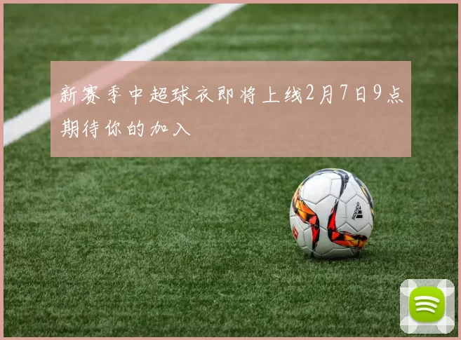 新赛季中超球衣即将上线2月7日9点期待你的加入
